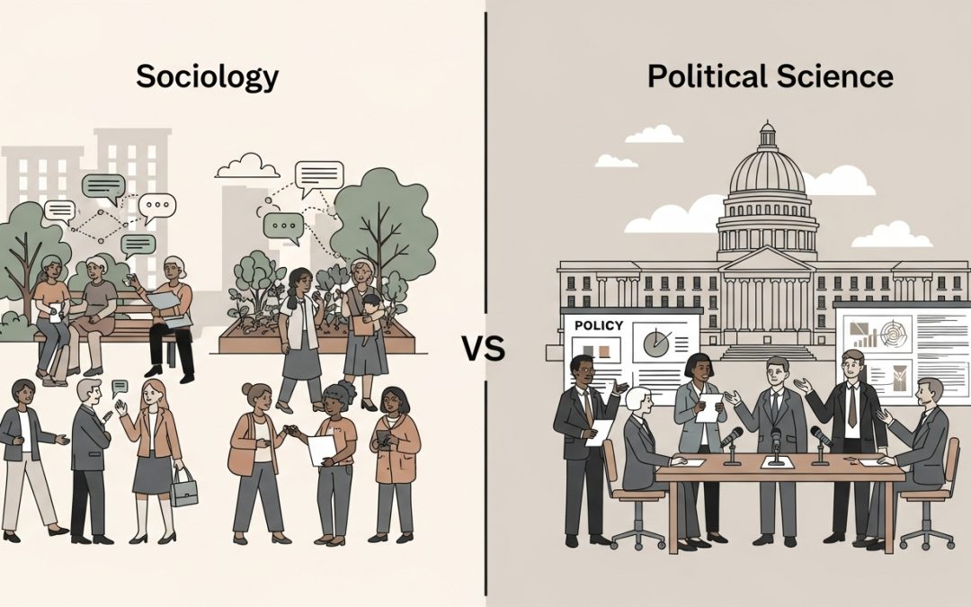 Sociology vs Political Science: Key Differences, Similarities, and Career Insights (2025 Guide)